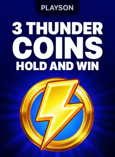 3 Thunder Coins: Hold and Win