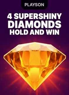 4 Supershiny Diamonds: Hold and Win