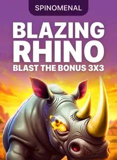 Blazing Rhino - Blast The Bonus 3x3